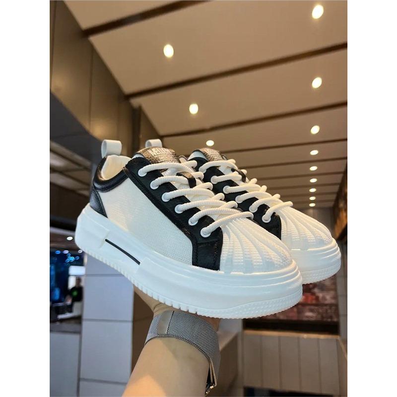 Shell head tide spring new mesh breathable color matching dad shoes ok