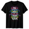 In My Pop Era Musik Ären Popkultur Grafik Unisex 100% Baumwolle T-Shirt Herren T-Shirts Oberteil Herren Damen T-Shirt