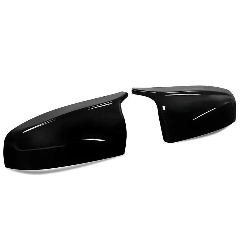 Car Rearview Side Mirror Cover For BMW X5 E70 X6 E71 2007-2013 Wing Rear View Mirror Cap Exterior Door Housing Shell Trim Carbon