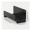 Ladder Hook HeavyDuty Bracket SpaceSaving Wall Hanger for Garage, Workshop