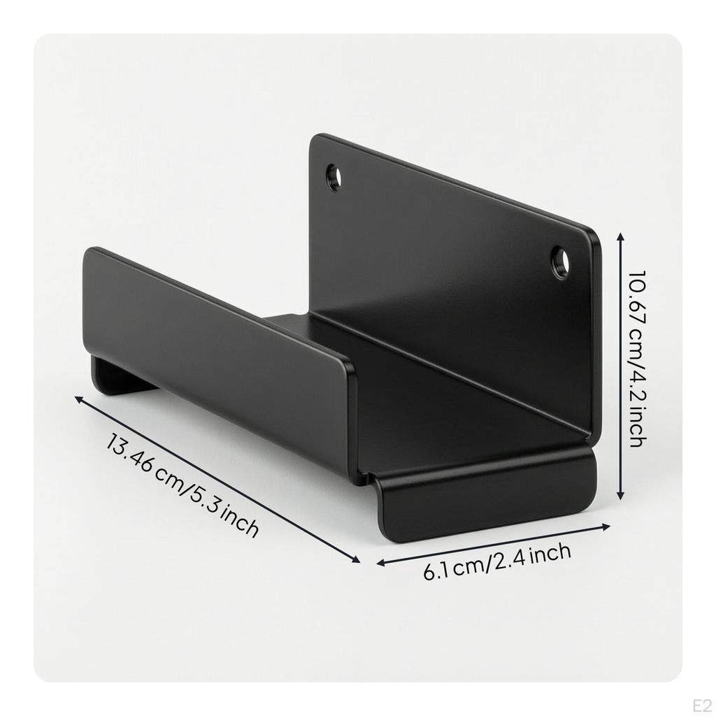 Ladder Hook HeavyDuty Bracket SpaceSaving Wall Hanger for Garage, Workshop