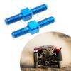 2 Pieces Lightweight 3x18mm Aluminum Turnbuckles Ideal For DIY Remote Control Car Modifications