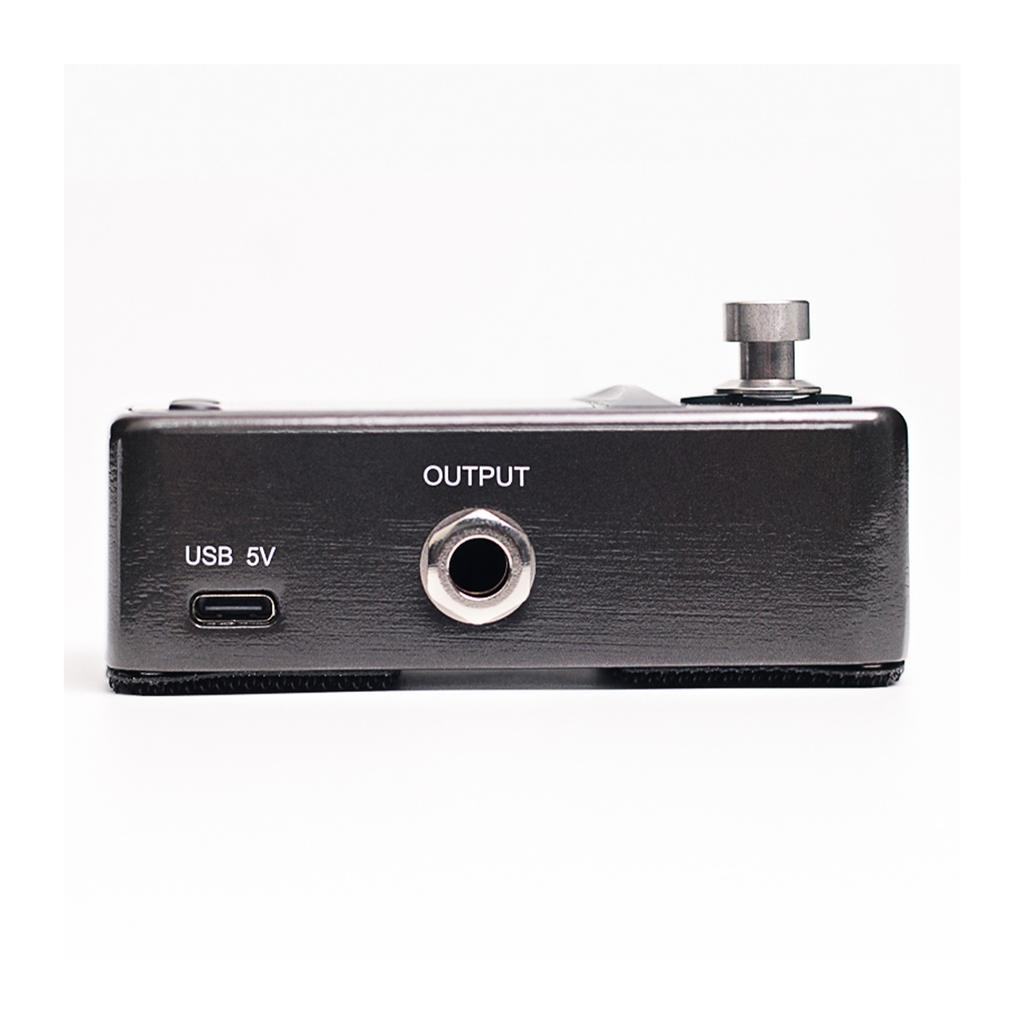 Gitarrenpedal Tuner Mini Effektpedal True Bypass Hohe Impedanz Displaybildschirm 3 Stimmmodi Zinklegierung Tuner für