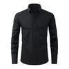 Men's Loose Classic Lapel Multi-pocket Industrial Work Shirt Top