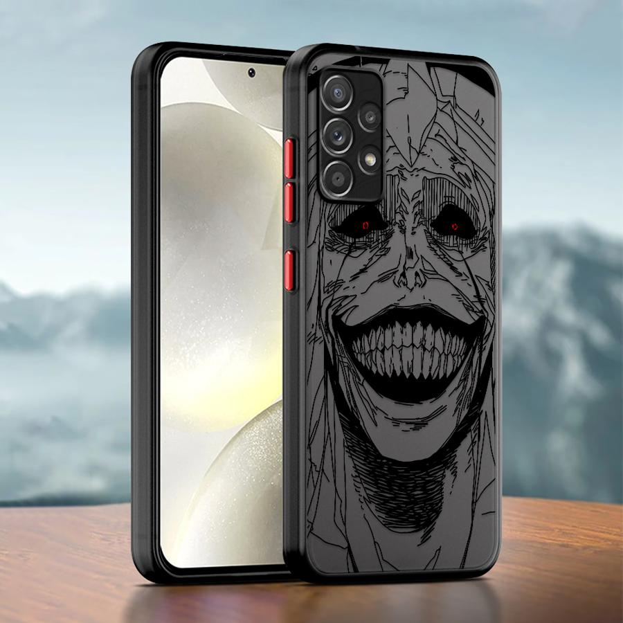 

Мягкий чехол с изображением Сукуны из Jujutsu Kaisen для Samsung Galaxy A23 A32 A15 A52 A16 A33 A54 A22 A73 A24 A34 A53 A21s A72 A25 A31 Galaxy A15 4G 5G