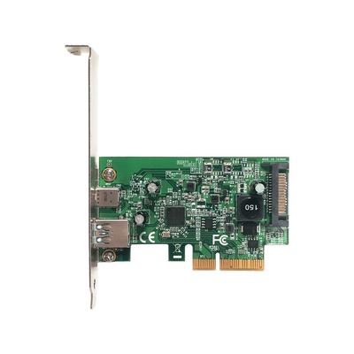 Kuroutoshikou Gen2 TypeA TypeC Interface Card X4 Equipped with ASMedia ASM3142 USB3.2 (10Gbps) & (PCI-Express Connection) USB3.1AC-P2-PCIE3