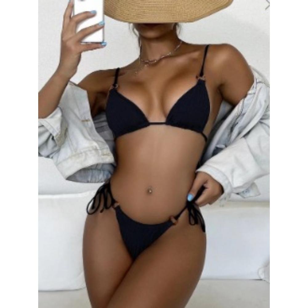 

Женское бикини, сексуальный купальный костюм с высокой талией, пляжный купальник, женский летний купальник XL