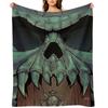 Castle Gray fantasy skull Throw Blanket Bed Nap Kid'S Travel Blankets