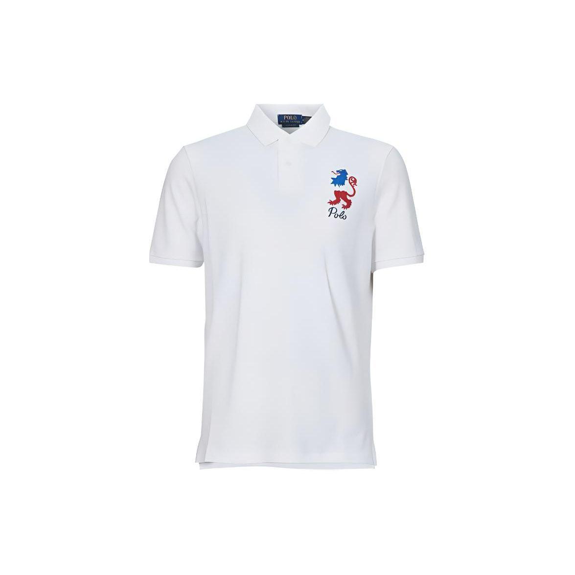 

Polo Ralph Lauren Поло с вышивкой логотипа поло Мужские топы Белый 710934772-001 M