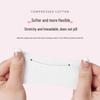 Travel-Size Compressed Embroidery Makeup Remover Pads - 12 Individually Packaged, Disposable Pearl Cotton Pads