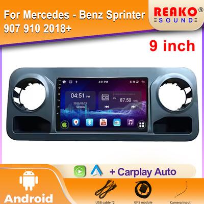 Autoradio Carplay Pour Mercedes - Benz Sprinter 907 910 2018+ Navigation GPS Android Auto Lecteur Multimédia Caméra 2din WiFi 4G