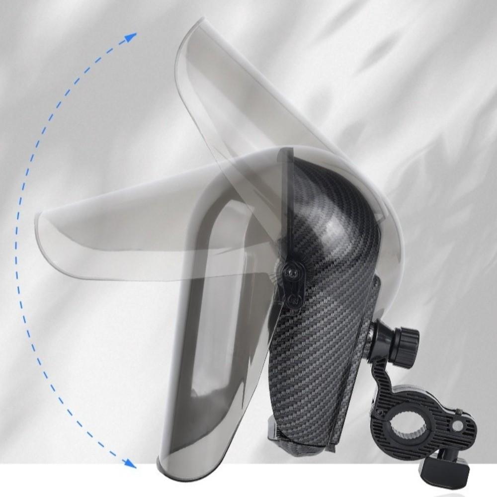 Extended Sun Visor Navigational Phone Bracket Rain Cover Magnetic Phone Bracket  Motorcycle