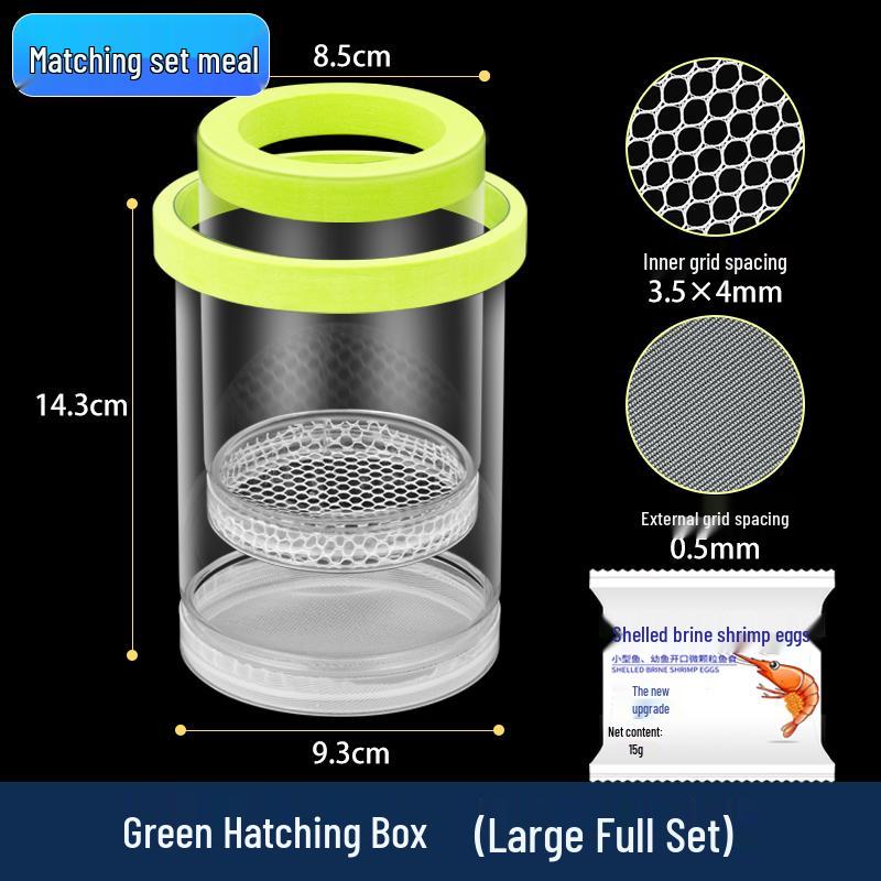 Guppy Fish Breeding Box for Small Fish, Fry, and Betta - Aquarium Isolation Tank