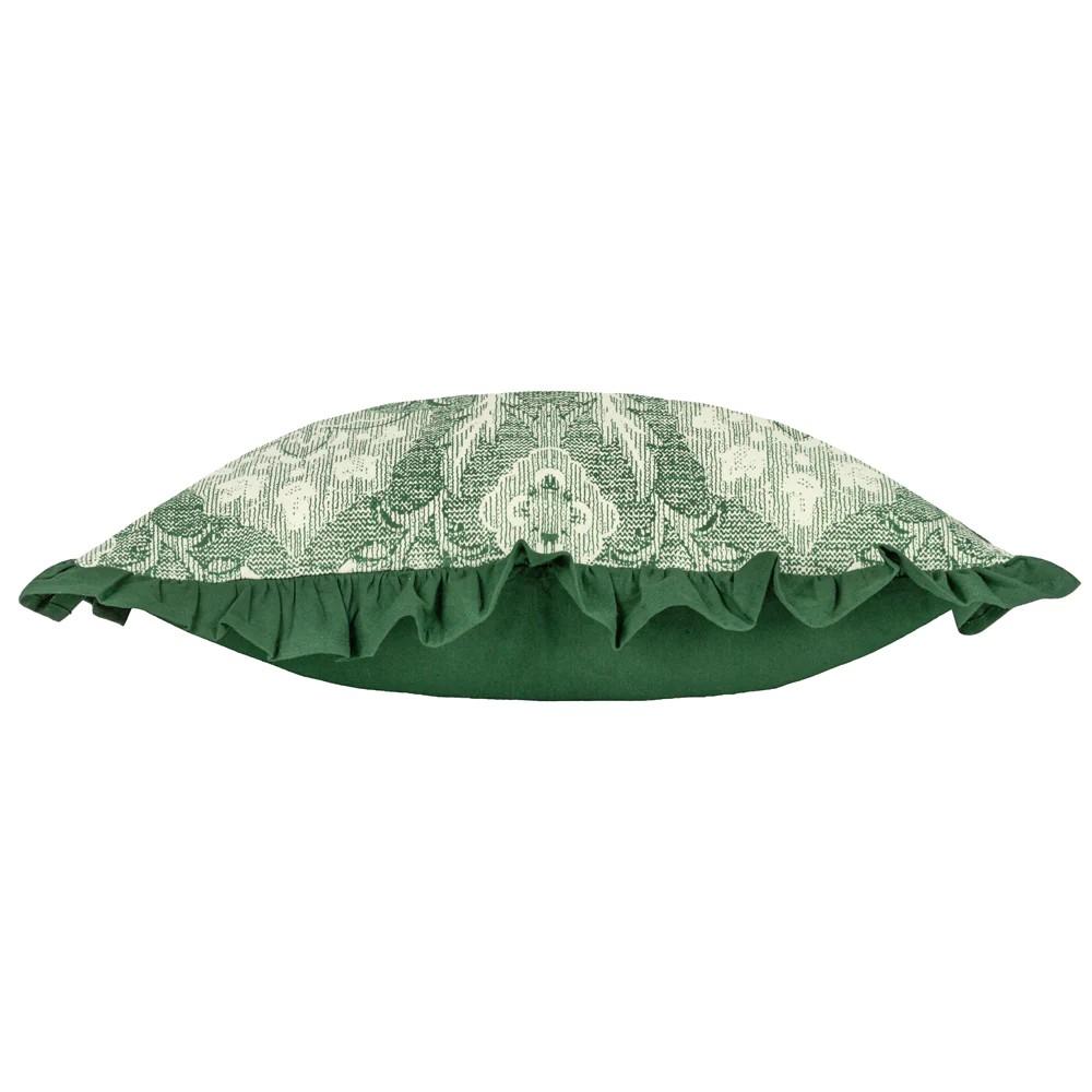Paoletti Kirkton Pleated Floral Cushion Cover