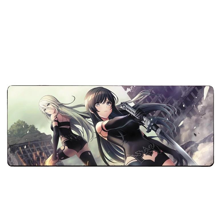 NieR: Automata 2B Non-slip Mouse Pad, 30x80cm Gaming Desk Mat