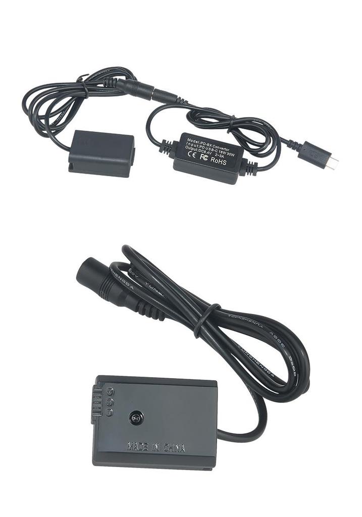 PW20 PD/Type-C Adapter for Sony Mirrorless Cameras: A7S2, A6000, A6300, A7RIII, FW50