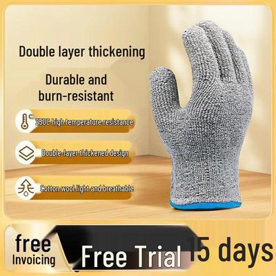 ZISIZ Hitzebeständige Verbrühschutzhandschuhe