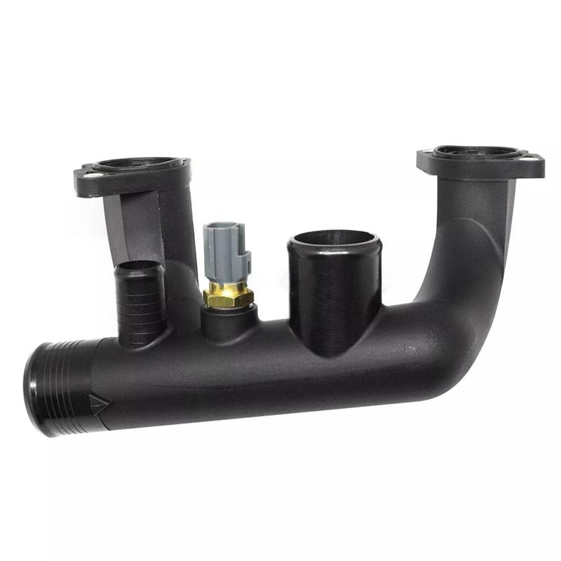 

Durable-AJ85885 96JV-8A504-BD Thermostat Coolant Housing Water Pull For Jaguar Vanden Plas XJ8 XJR XK8 3.2 4.0 V8 чорний