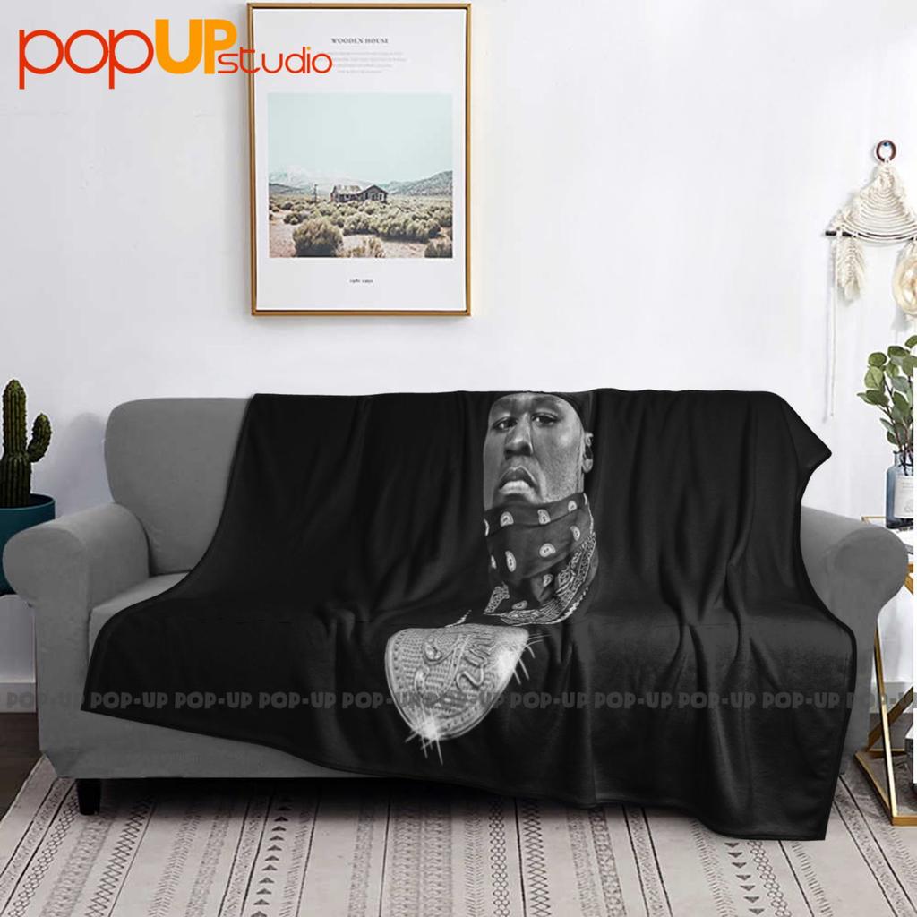 50 Cent X G-Unit Rap Tee Hip Hop Lloyd Banks Yayo Ultra-Soft Blanket Quilt Winter Sofa Cover Bed Covers