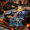 Movie Couple Portrait Blanket Lightweight Print Throw Blanket For Couch, Bed, Car, A Heartfelt Gift for Your Family and Friends