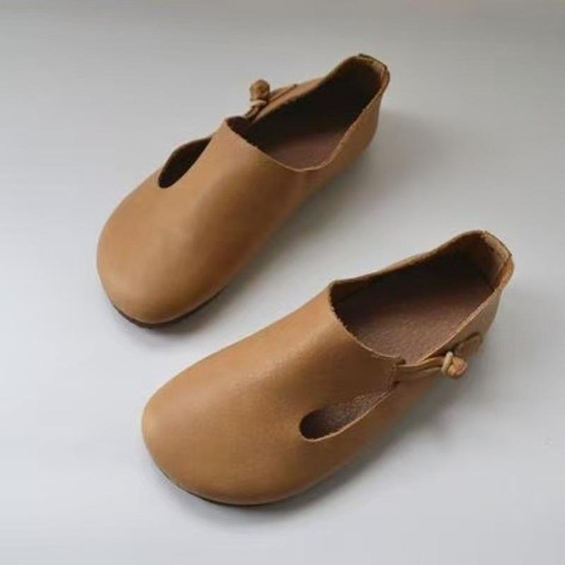 Flat-soled Single Shoes Autumn New Fairy Shoes Versatile Literary Shallow Mouth Soft Sole Retro Doudou Shoes