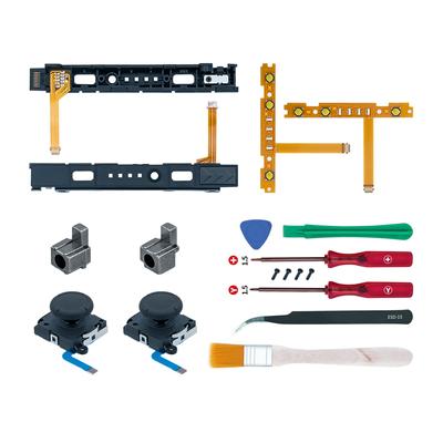 Mcbazel NS Schalter Reparatur Set Controller Teile Set Reparaturteile Reparaturset Controller Ersatzteile 2 Sensoren 2 Lichtkabel 2 Schnallenschlösser 2 Schieber