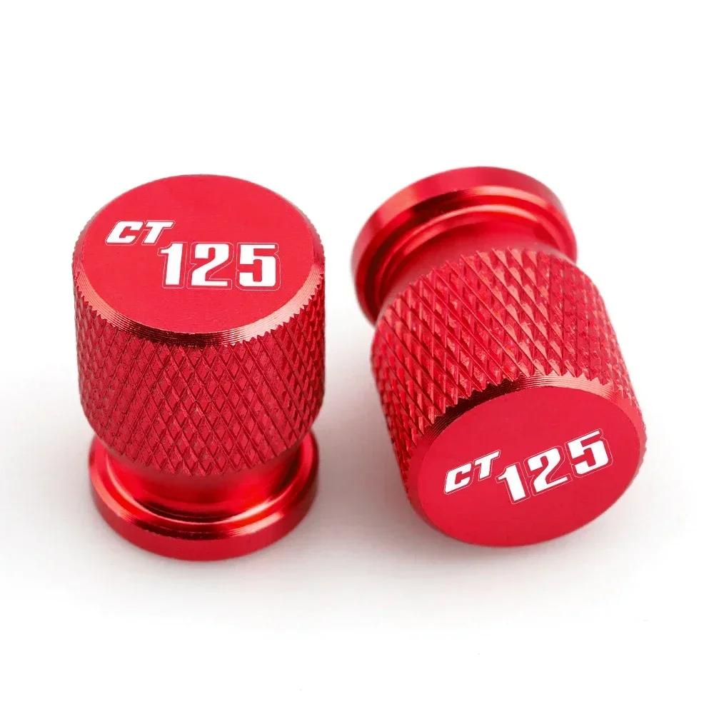 CNC Aluminum Wheel Tyre Valve Cap New Air Port Cover Cap For HONDA CT125 CT 125 Hunter Cub 2020 2021 Universal Accessories
