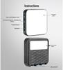 Luce di riempimento mobile 7VLOGLITE C49: Luce LED Portatile per Video e Bellezza per Telefono e Fotocamera