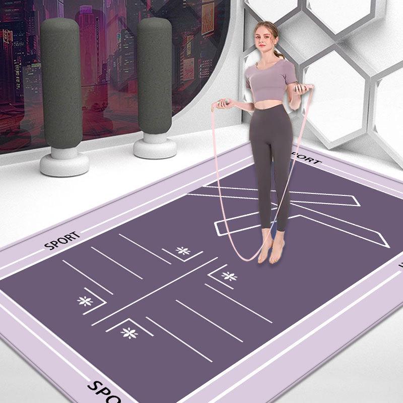 Shock-Absorbing, Soundproof, Non-Slip Fitness & Yoga Mat - Free Shipping
