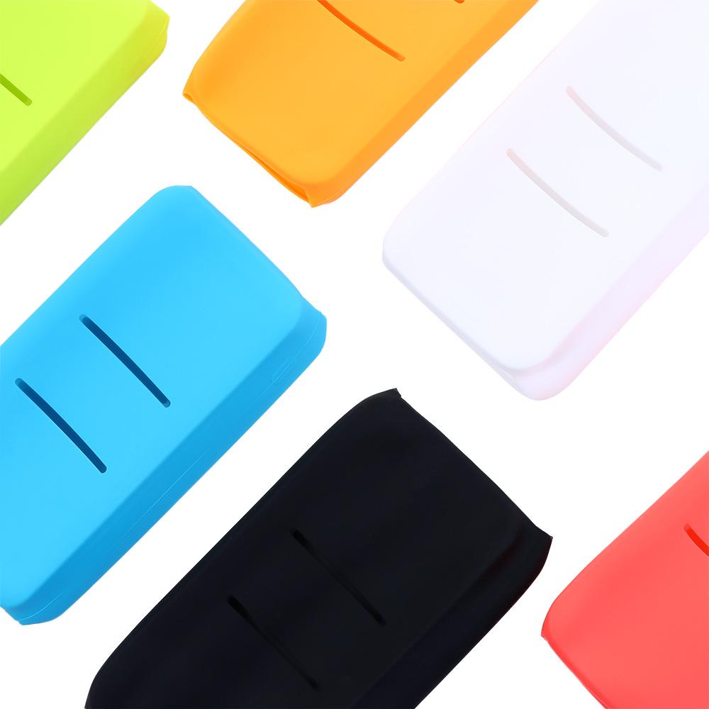 10000mah Anti-slip USB Skin Shell Sleeve Silicone Protector Case Power Bank Case Powerbank Cover