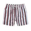 Men's Striped Print Casual Fashion Shorts Men's Printed Loose Breathable Shorts