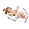 Weihnachten Baby Jesus Christus in Krippe Weihnachtskrippe Baby Jesus Figuren Set Kirche Krippe Bastel Dekoration