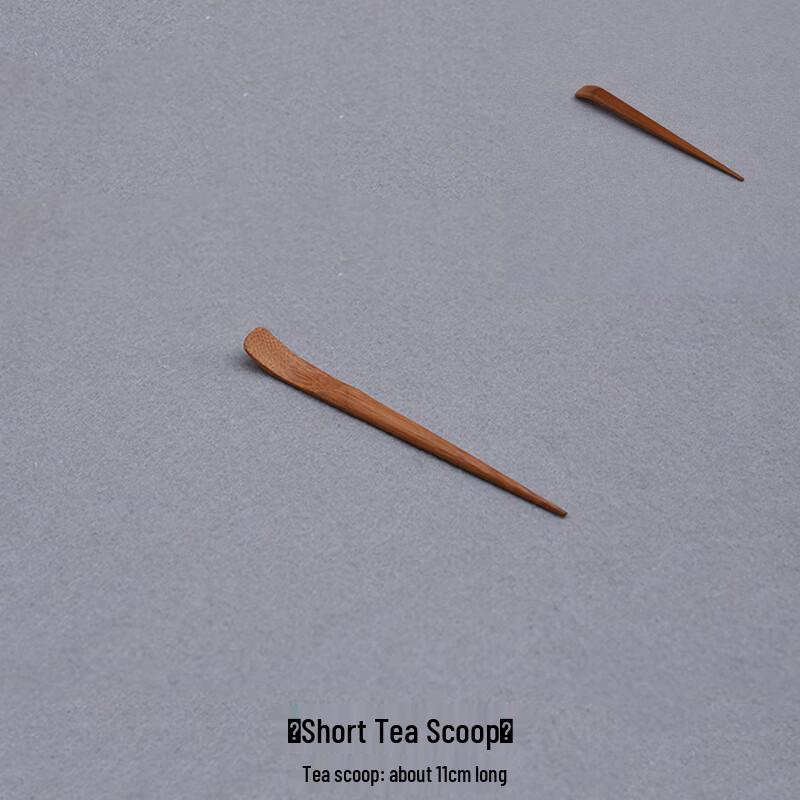 TLAKEHO 8-Piece White Bamboo Tea Ceremony Tool Set