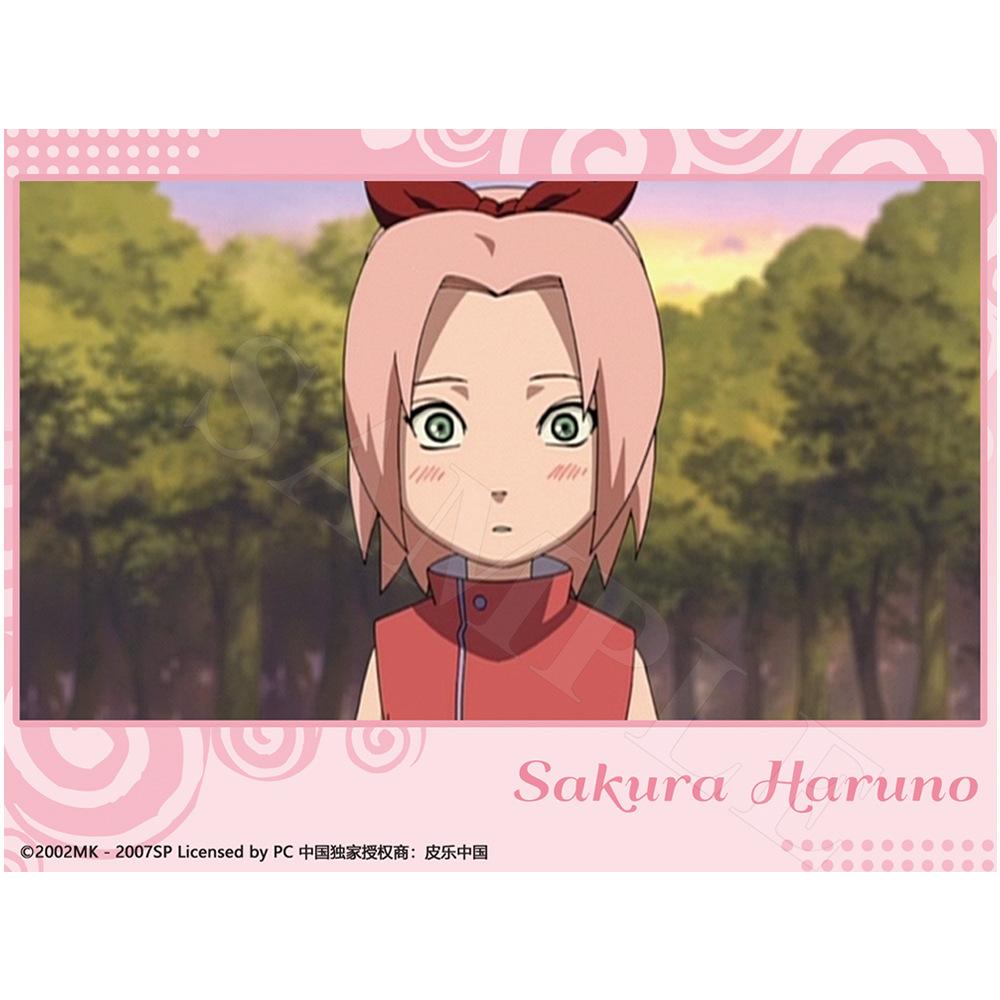 Naruto Uchiha Sasuke Hyuga Hinata Haruno Sakura China Official Authorization Cosplay Childhood Series Photographic Paper