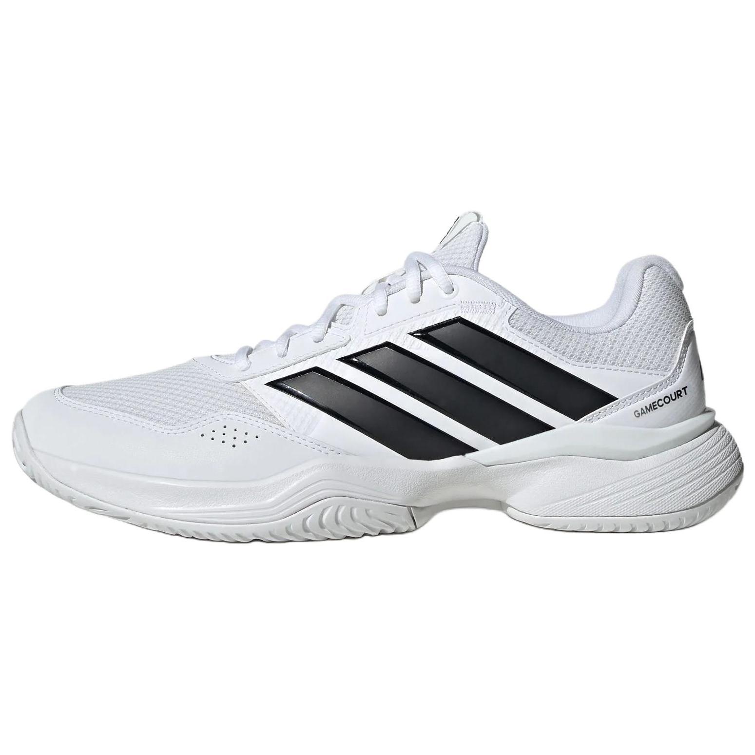 Adidas Game Court 3 Comfortable Fit Low-Top Tennis Shoes Men sneaker White KI3595 39⅓