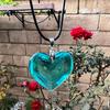 Heart Necklace Leather Rope Necklace Punk Collar For Girl Streetwear Chocker