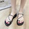Shoes Slippers Casual Summer Clogs Woman String Bead Rubber Flip Flops Slides Luxury Beach Flat Hawaiian Shoes Slippers