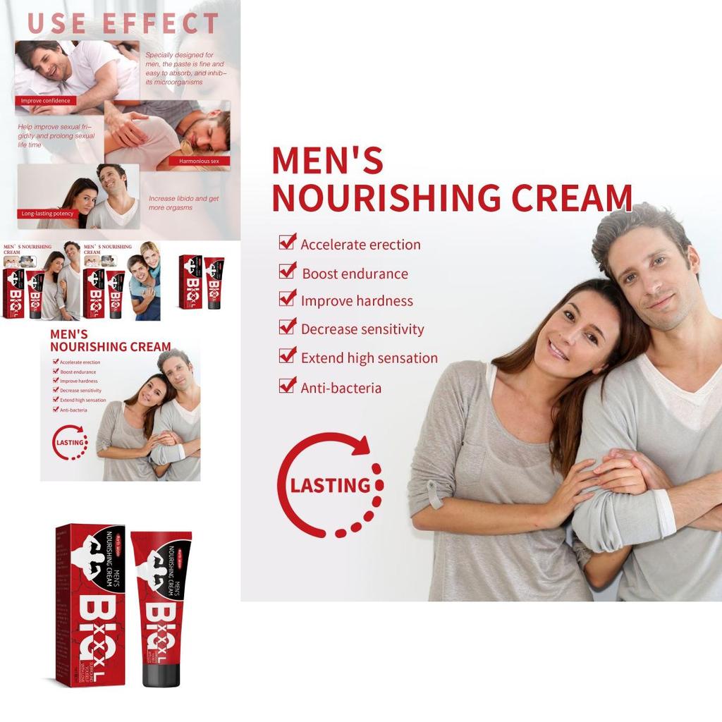North Moon Men's Nourishing Cream For Vigor And Hydration With Massage Benefits