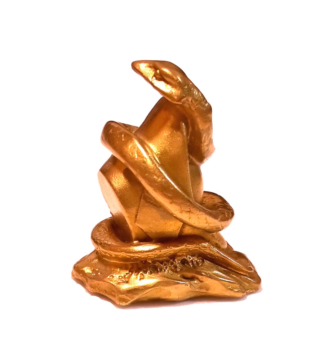 

Brass Snake Figurine, Zodiac Sign, Ornament, Auspicious Charm, Good Fortune, Feng Shui, Good Fortune, Wealth, and More