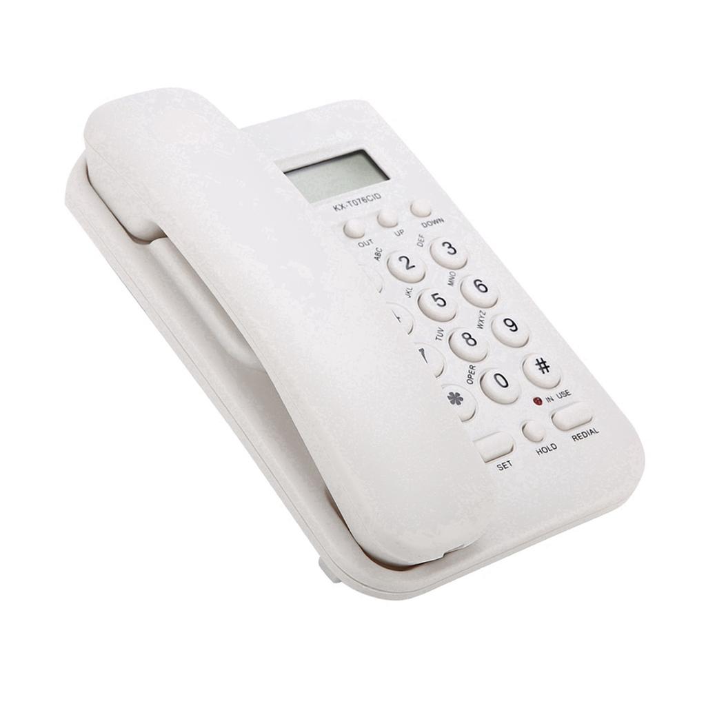 Home Hotel Wired Desktop Wall Phone Office Landline Telephone