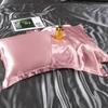 Charm Momme Anti-wrinkle Soft Protect Hair Skin Pillowcase Skin-friendly 48cm*74cm Silk Pillow Case PillowCase Luxury 100% Mulberry Silk For Bed