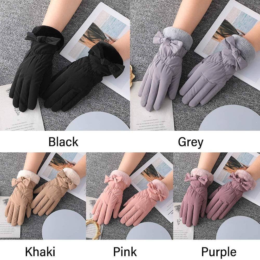 Touch Screen Windproof Cold Gloves Fleece Cold Weather Gloves  Riding Skiing Motorcycle