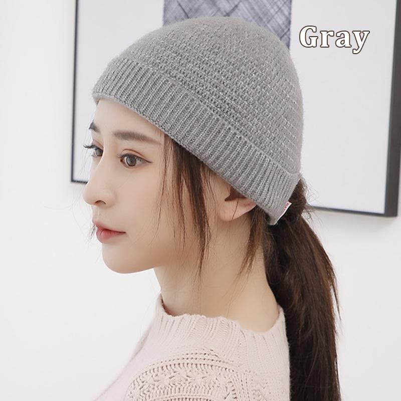 Buy Women Warm Dome Head Hat Cuffed 