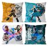 B-Beyblade Burst Anime Cushion Cover Pattern Printed Pillowcase for Living Room Sofa Cushion Cover & Bedroom Decor
