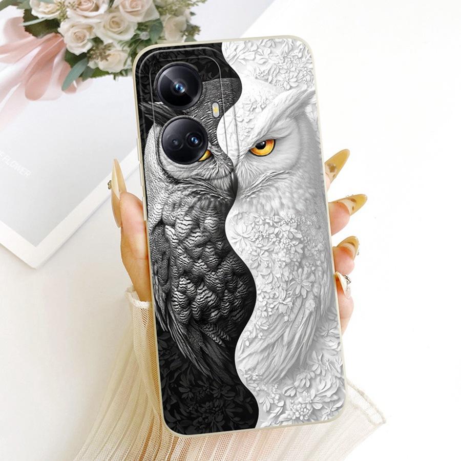 For Realme 10 Pro Case 10Pro+ Cover Rabbit Cartoons Silicone Soft Back Case For Realme10 Pro Plus Phone Case Protective Shell
