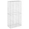VidaXL Panier gabion avec couvercle 100x50x200 cm fer galvanisé, mur en gabion, mur de soutènement en gabion, clôture en 3295166