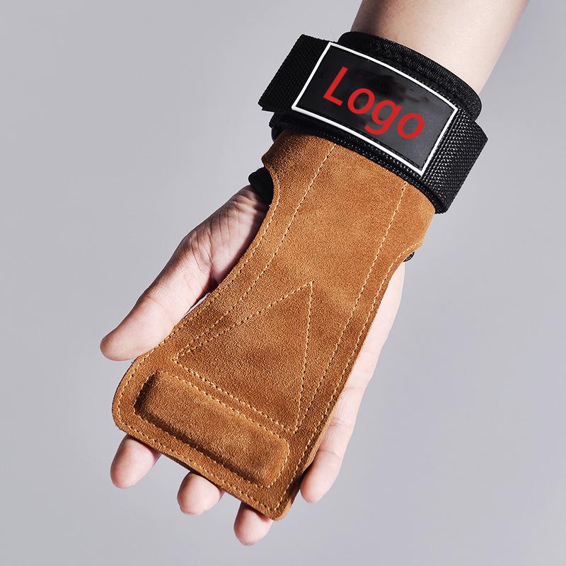 2023 Adjustable Fingerless Fitness Workout Sports Training Cycling Custom Logo Gym Weight Lifting Gloves Men