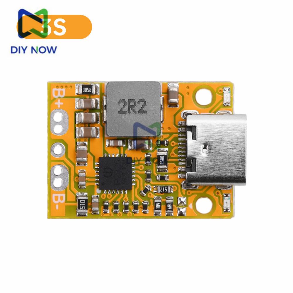 Μονάδα Φόρτισης Μπαταρίας Li-Ion Mini Τύπου C 2/3S με Υποστήριξη Γρήγορης Φόρτισης QC με Ενδεικτικές Λυχνίες Φόρτισης