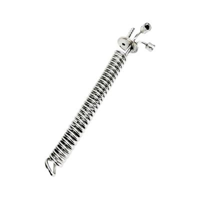 1.5" Tri-clamp Sanitary Dephlegmator/ Distillation Condenser, Pipe OD 6mm,Lenght 295mm,Reflux,Dimroth,Stainless Steel 304