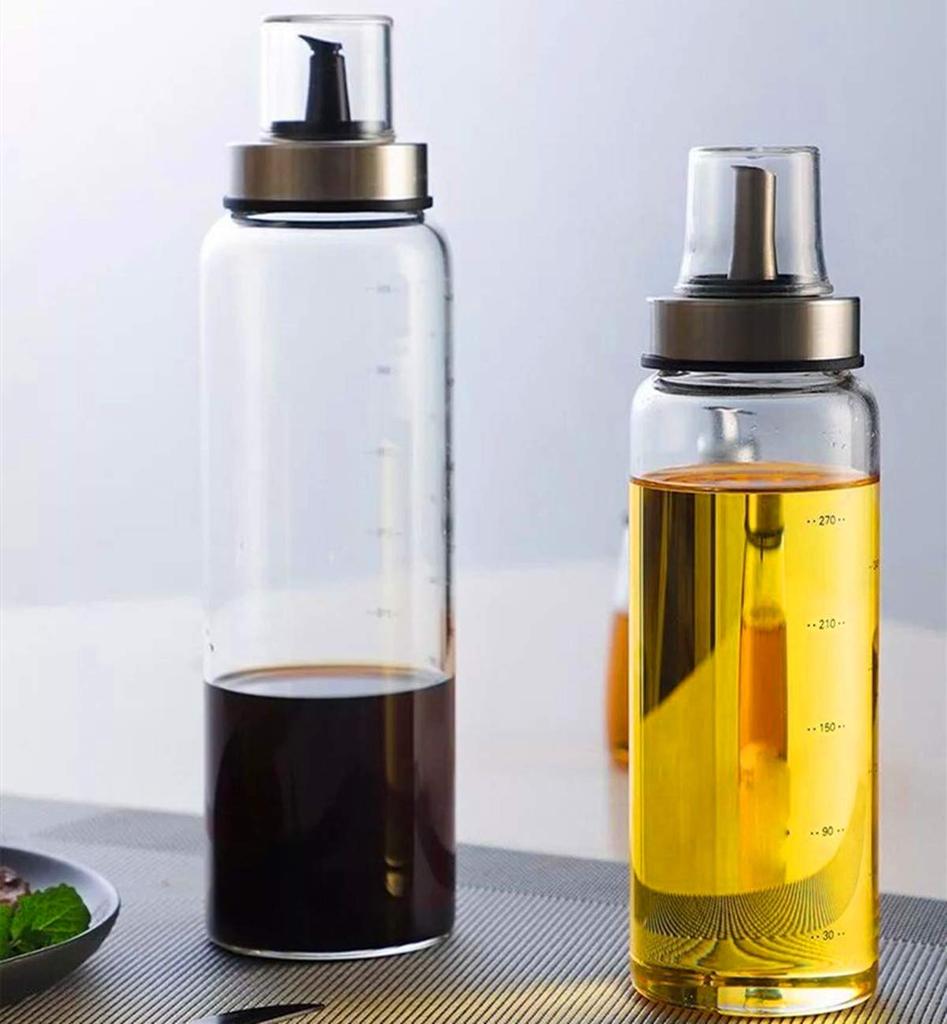 Household Kitchen Supplies Oil Pot, Soy Sauce Pot, Glass Pot, Seasoning Bottle, Oil Bottle, Vinegar Bottle, Olive Oil Bottle, 500ml